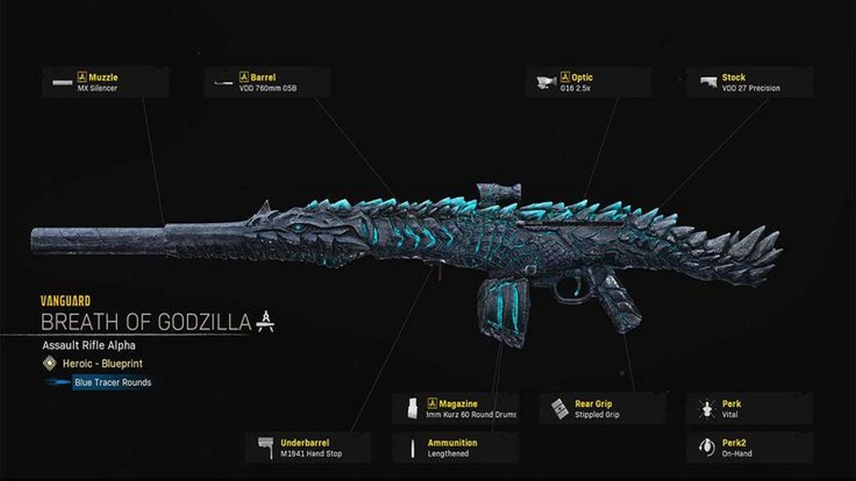 Godzilla برای سلاح AWM - معرفی 10 مورد از بهترین اسکین های گان پابجی موبایل